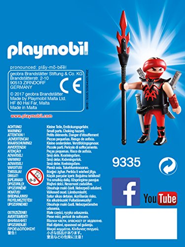 Playmobil Playmofriends- Ninja Muñecos y Figuras, Multicolor, 3,5 x 16 x 12 cm (Playmobil 9335)