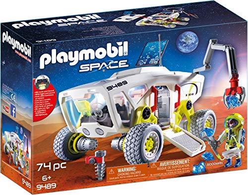 PLAYMOBIL Space Cohete con Plataforma de Lanzamiento, A Partir de 6 años (9488) + Space Vehículo de Reconocimiento, A Partir de 6 años (9489) , Color/Modelo Surtido