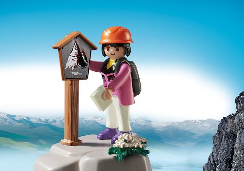 Playmobil Vida en la Montaña - Escaladores con Animales de Montaña, Juguete Educativo, Multicolor, 35 x 12,5 x 25 cm, (5423)