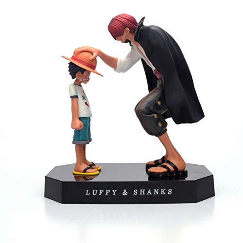 Polyer One Piece Figura Colección de acción Figura Monkey D. Luffy/Portgas · D · Ace/Shanks/Sabo Estatua de PVC Juguetes para niños Muñecas, Multicolor