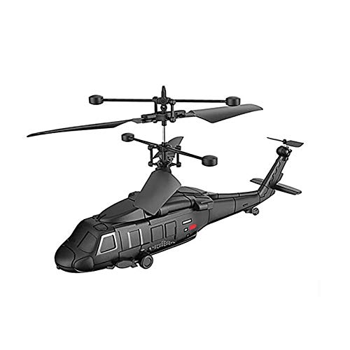 Poooc A prueba de golpes de 2,4 GHz de control remoto aviones no tripulados de combate militar 3.5 Guerra canal RC Aviones Modelo multifunción Avión recargable helicóptero teledirigido USB