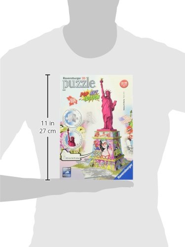 Pop Art Edition - Statue of Liberty 3D Puzzle-Bauwerke: Erleben Sie Puzzeln in der 3. Dimension