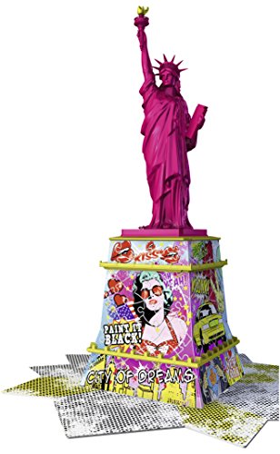Pop Art Edition - Statue of Liberty 3D Puzzle-Bauwerke: Erleben Sie Puzzeln in der 3. Dimension
