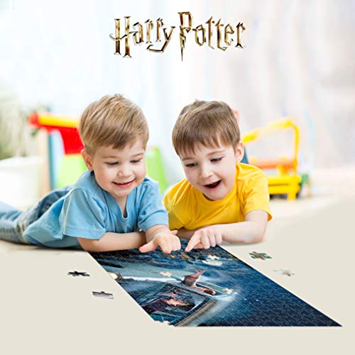 Prime 3D-Puzzle lenticular Harry Potter y Ron en el Ford Anglia 300 Piezas (Efecto 3D)