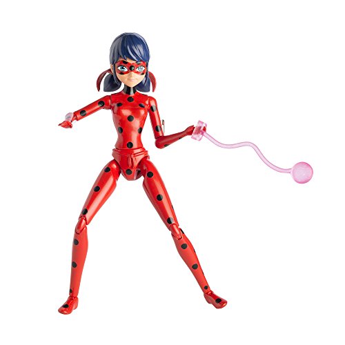 Prodigiosa: Las aventuras de Ladybug - Figura articulada Ladybug (Bandai 39721)