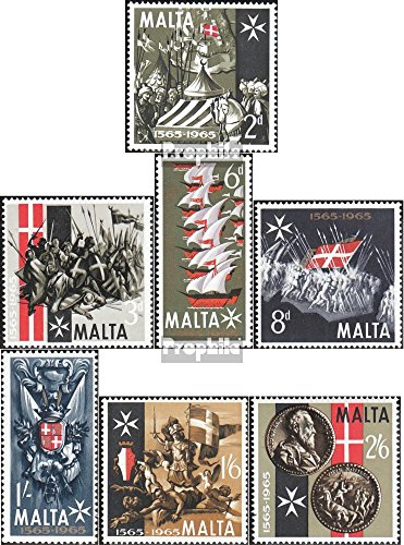 Prophila Collection Malta Michel.-No..: 323-329 (Completa.edición.) 1965 Sitio (Sellos para los coleccionistas) Militar