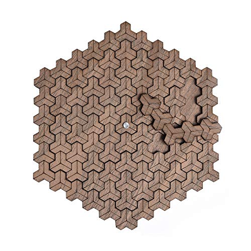 Puzzle De Madera En Forma De Rompecabezas Escher Cube Super Difícil De Auto-tortura Sistema De Combustión Cerebral Juegos De Construcción De Grupos Educativos Adultos Compuestos De 13 Piezas Co