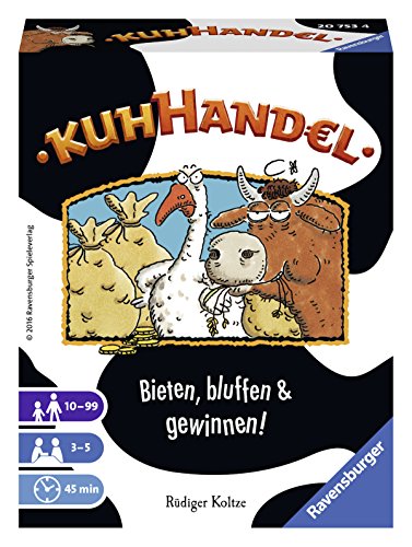Ravensburger 20753 Kuhhandel - Juego de Cartas (Puede no Estar en español)