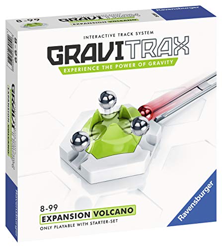 Ravensburger 26059 Gravitrax Volcán, Accesorio, 8+ Años, Juego Lógico-Creativo, Juego STEM