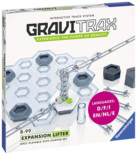 Ravensburger- GraviTrax Set d'extension Lifter Juego de Mesa, Multicolor (27622)