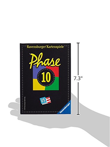 Ravensburger Juego de cartas Phase 10, 2 a 6 jugadores (27164) (versión en alemán)