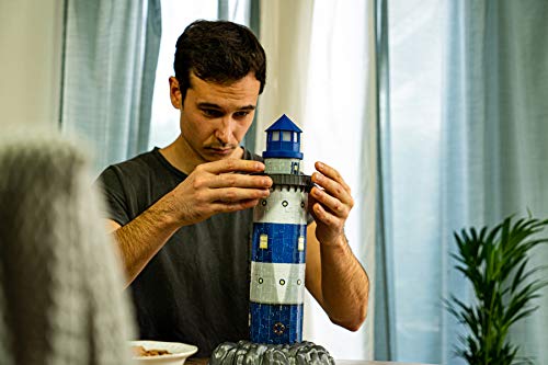 Ravensburger- Lighthouse at Night puzzle phare, Color autre (125777) , color, modelo surtido