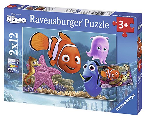 Ravensburger Nemo - Puzzle, 2 x 12 Piezas 07556 0