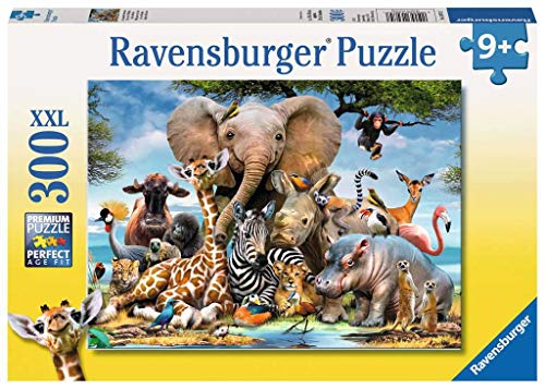 Ravensburger - Puzzle con diseño de Cachorros de Africa, 300 Piezas (13075 7)