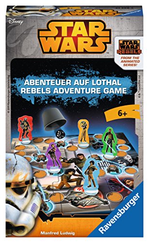 Ravensburger Star Wars Rebels: Rebels Adventure Game Niños Viajes/Aventuras - Juego de Tablero (Viajes/Aventuras, Niños, 15 min, Niño/niña, 6 año(s), Multicolor)