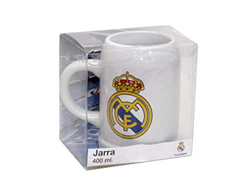 Real Madrid MG-101-RM Jarra de Cerveza, 400 ml