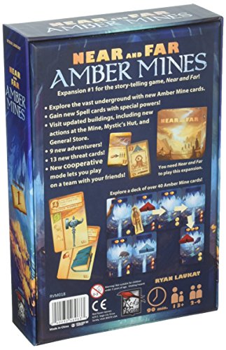 Red Raven Games RRG00018 Near and Far: Amber Mines, Multicolor