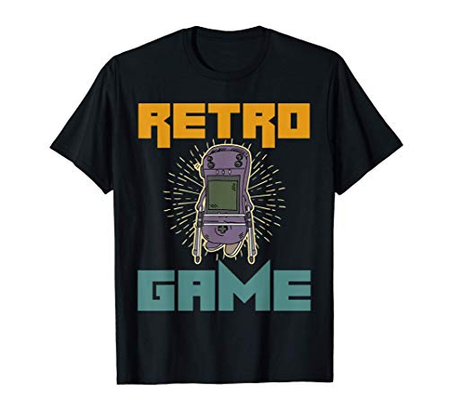 Retro Game Over Playing Controller Console Arcade Top Games Camiseta