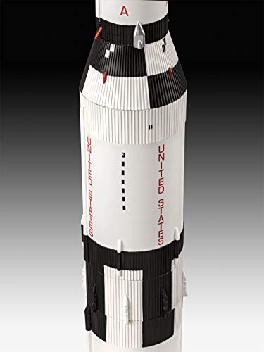 Revell 03704, Kit de Modelos de plástico, Apollo 11 Saturn V Rocket,Escala 1:96