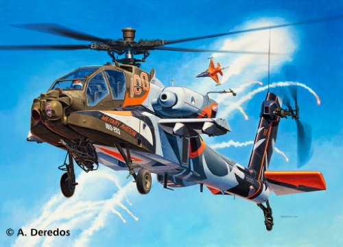 Revell - Maqueta AH-64D Longbow Apache 100 Years Military Aviation, Escala 1:48 (04896)