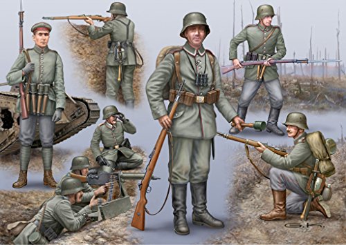 Revell - Maqueta WWI Infantry alemán, inglés, francés, Escala 1:35  (02451)