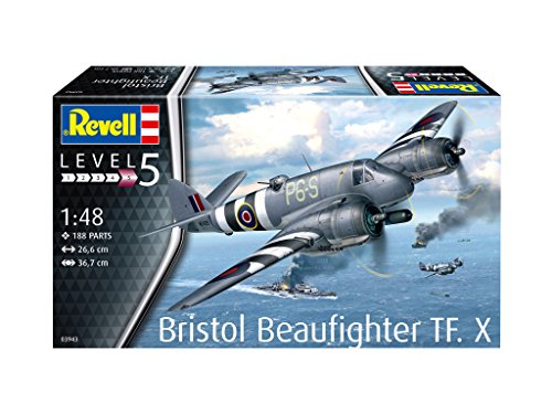 Revell Revell03943 Bristol Beaufighter TF.X - Kit de Modelo