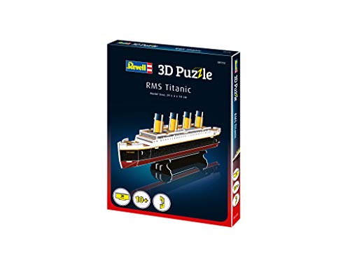 Revell- RMS Titanic 3D Puzzle, Multicolor (00112)