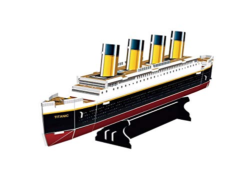 Revell- RMS Titanic 3D Puzzle, Multicolor (00112)