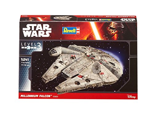 Revell Star Wars Millennium Falcon Kit modele, Escala 1:241 (03600), Multicolor