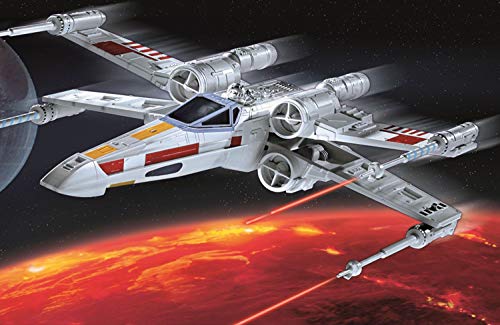 Revell- Star Wars X-Wing Fighter Kit Modello, Color Plateado (06779)