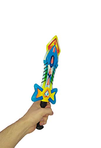 Riviax - Espada de Juguete para Niños 31cm - Multicolor Tipo 1 - Accesorio para Fiestas de Disfraces y Juegos al Aire Libre