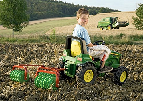 Rolly Toys Trac Lader - John Deere Tractor miniatura con pala frontal (710027)