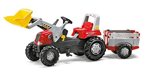 ROLLY TOYS - Tractor con Remolque para niños Junior RT (811397)