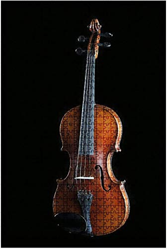 Rompecabezas de madera 1000 piezas de violín en partituras clásicas violín gratis divertido y desafiante rompecabezas de tablero juego juguetes regalo decoración del hogar-rompecabezas7