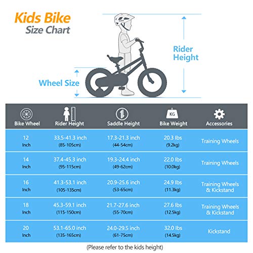 Royal Baby Bicicletas Infantiles niña niño Freestyle BMX Ruedas auxiliares Bicicleta para niños 12 Pulgadas Naranja