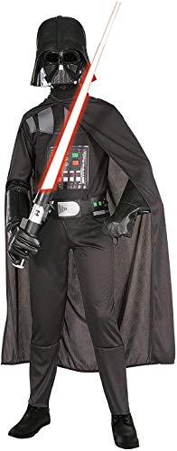 Rubies 882009 Star Wars - Disfraz de Darth Vader para niños , L (8-10 años)