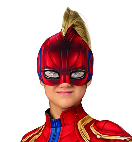 Rubie's- Captain Marvel Economy Hero Disfraz Infantil, Multicolor, M (700594)