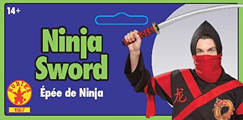 Rubie'S Costume Co Castle Of Fun Halloween Weapon - Ninja Sword (accesorio de disfraz)