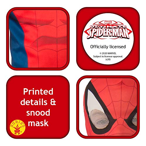Rubies - Disfraz de Spiderman para niño, M (5-6 años) Rubie'S 620877-M