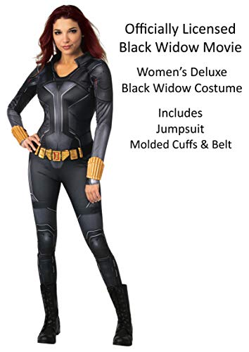 Rubie's Disfraz de viuda negra de Marvel Studios para mujer - negro - Large