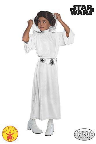 Rubies Disfraz oficial de la princesa Leia para niñas de Star Wars The Force Awakens