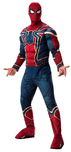 Rubies Disfraz Oficial de Los Vengadores Iron Spider, Spiderman Deluxe para Hombre Adulto