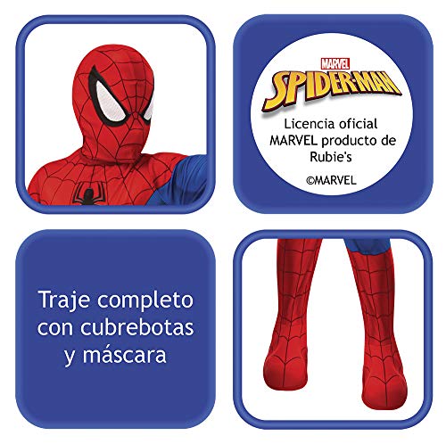 Rubies- Disfraz Spiderman Classic Inf, Color Red/Blue, L (702072-L)