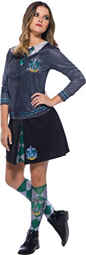 Rubies Falda oficial de Harry Potter Slytherin para adultos, talla única a partir de 14 años.