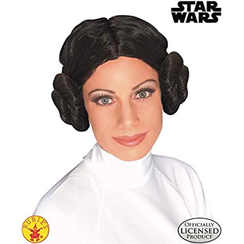 Rubie's Princesse Leia Star Wars wig for women. (peluca)