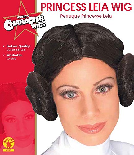 Rubie's Princesse Leia Star Wars wig for women. (peluca)