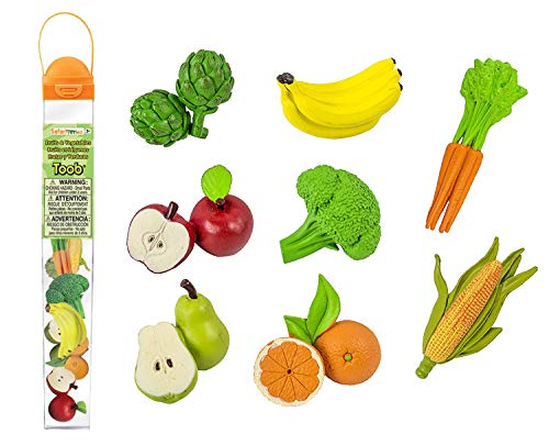 Safari Miniature di plastiche In Toobs-frutta e verdura