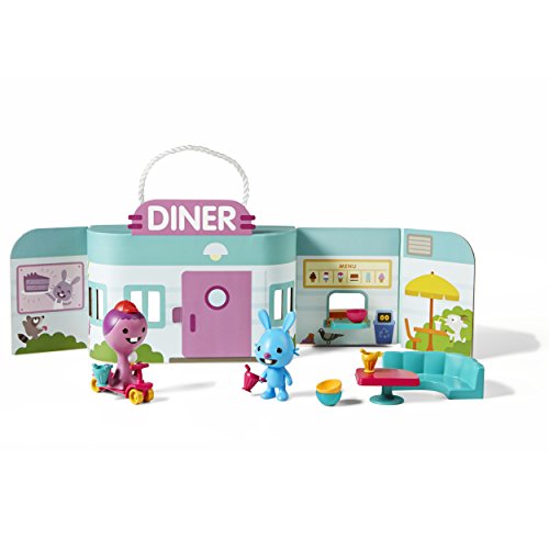 SAGO mini Jack's Diner-Casita Portátil Restaurante, Multicolor (Spin Master 6041227)