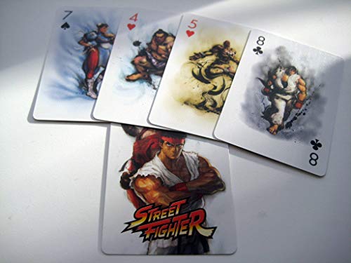 Sakami Merchandise Street Fighter 54 - Juego de Cartas para póquer y Otros Juegos de Cartas