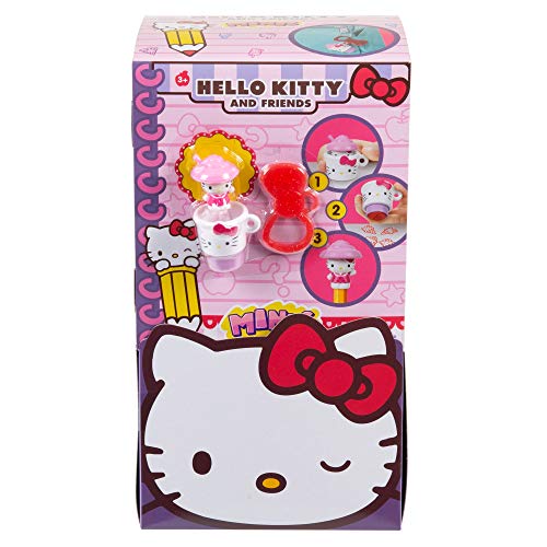 Sanrio Hello Kitty Mini Figuras Coleccionables con un lápiz y un llavero (Mattel GVB10)